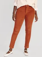 High-Waisted Rockstar Super-Skinny Corduroy Pants