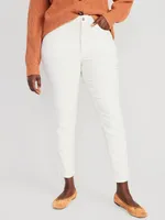 High-Waisted OG Straight Corduroy Ankle Pants