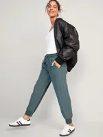 High-Waisted All-Seasons StretchTech Jogger Pants for Women