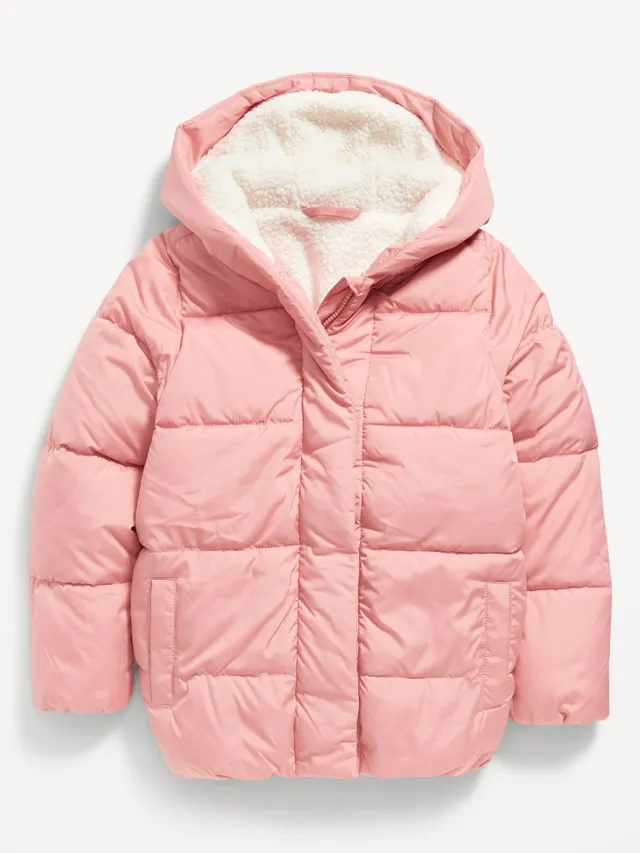 Cozy Sherpa Zip Jacket for Girls