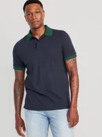 Classic Fit Pique Polo for Men