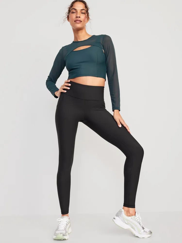 High-Waisted PowerSoft Full-Length Pocket Leggings