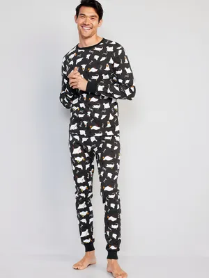 CHGBMOK Clearance Mens Pajamas Set Modal Cardigan Long Sleeve Homewear  Tracksuit Solid Lapel Turndown Suit