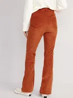 Higher High-Waisted Flare Corduroy Pants