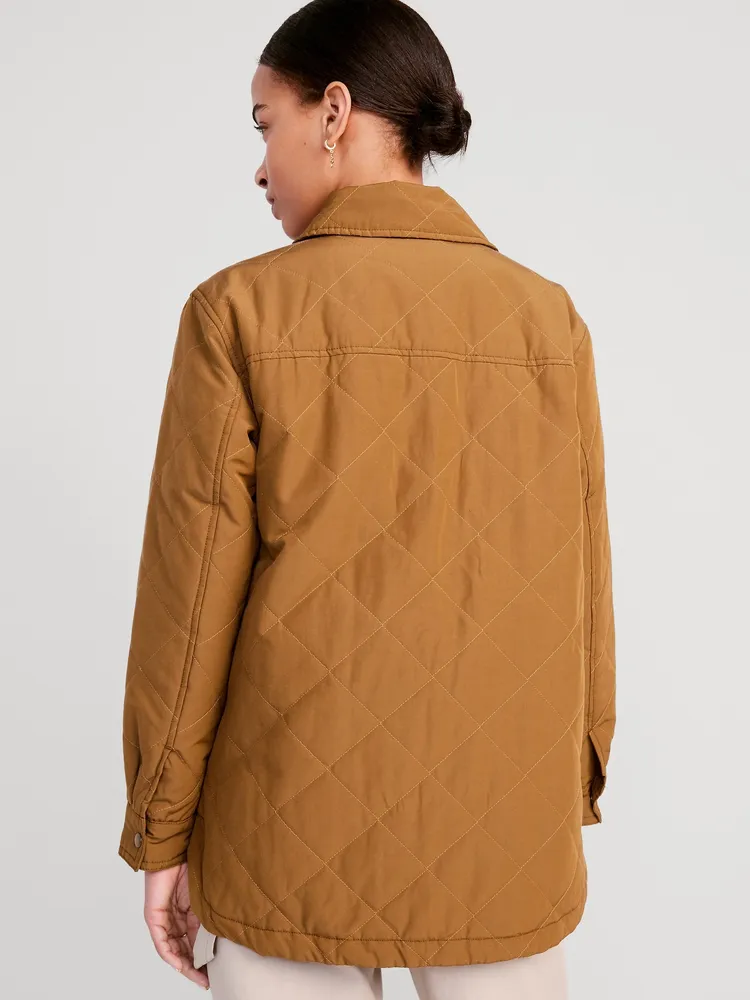 Quilted Utility Shacket