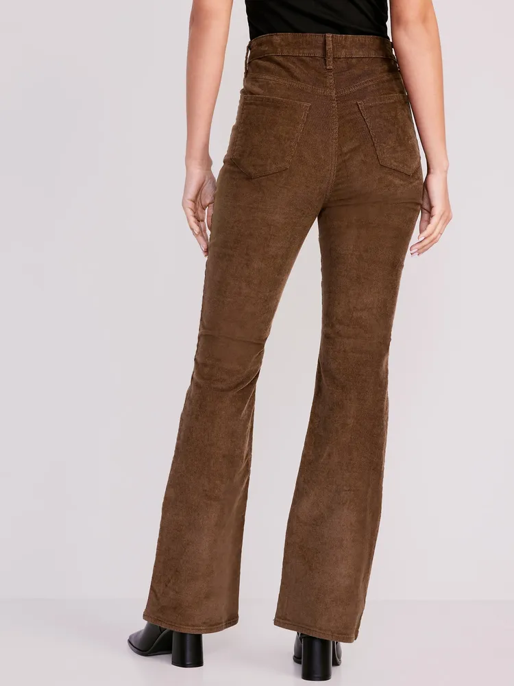 Old Navy Higher High-Waisted Flare Corduroy Pants for Women