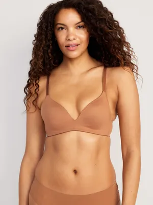 Full-Coverage Molded Wireless Bra