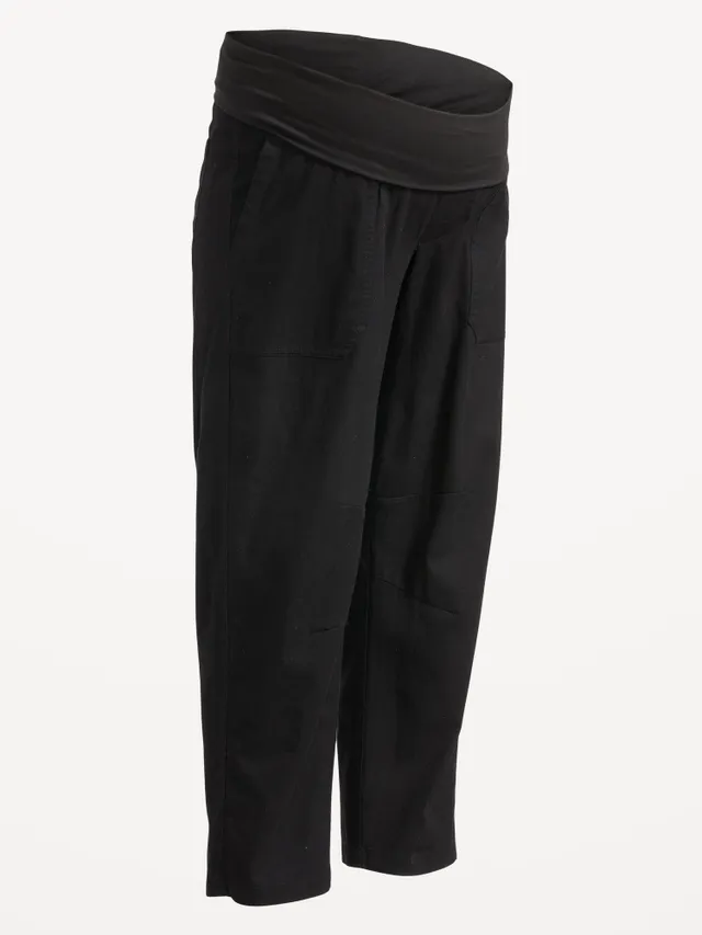 Old Navy Maternity Rollover-Waist Utility Pants