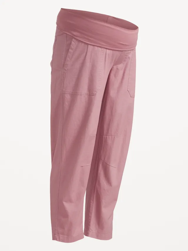 Old Navy Maternity Rollover-Waist Utility Pants