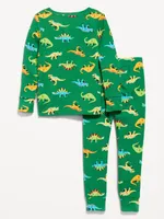 Unisex Snug-Fit Printed Pajama Set for Toddler & Baby