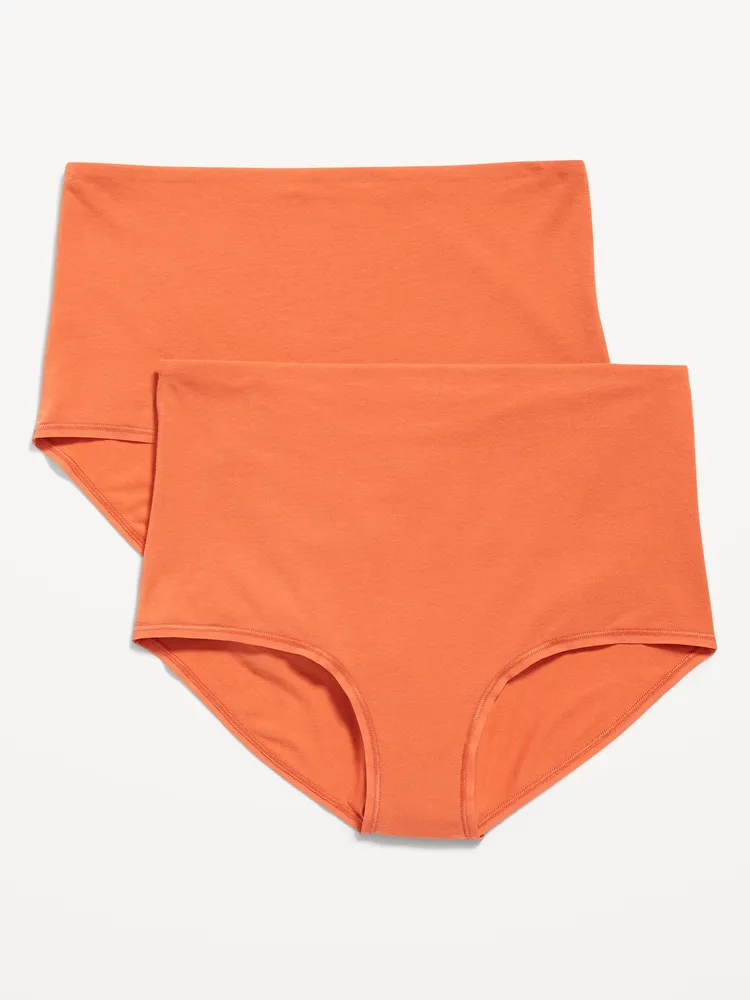 High-Waisted Supima® Cotton Bikini Underwear 5-Pack