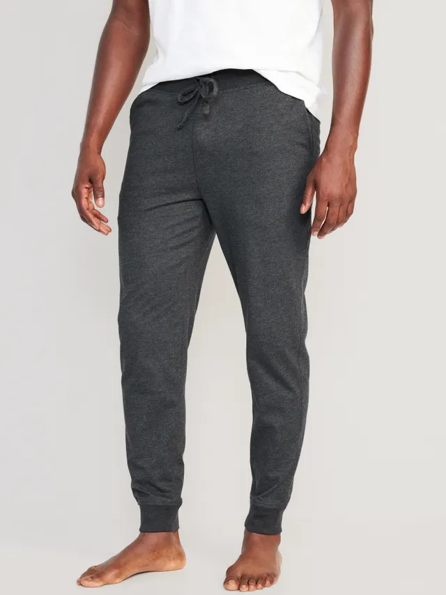 Regular Fit Wool-blend Fine-knit Joggers - Dark beige - Men