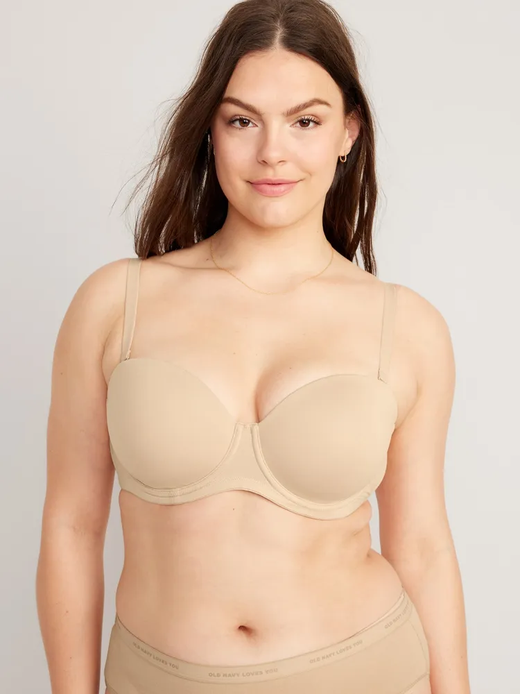Old Navy Low-Coverage Convertible Strapless Underwire Bra
