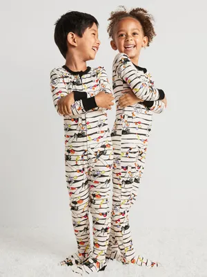 3-Piece Printed Pajama Jogger Pants Set for Boys