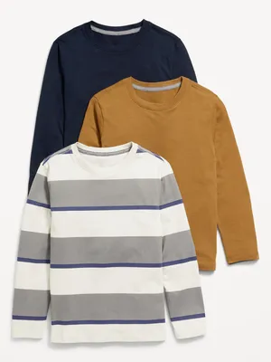 Old Navy Softest Crew-Neck T-Shirt 5-Pack for Boys