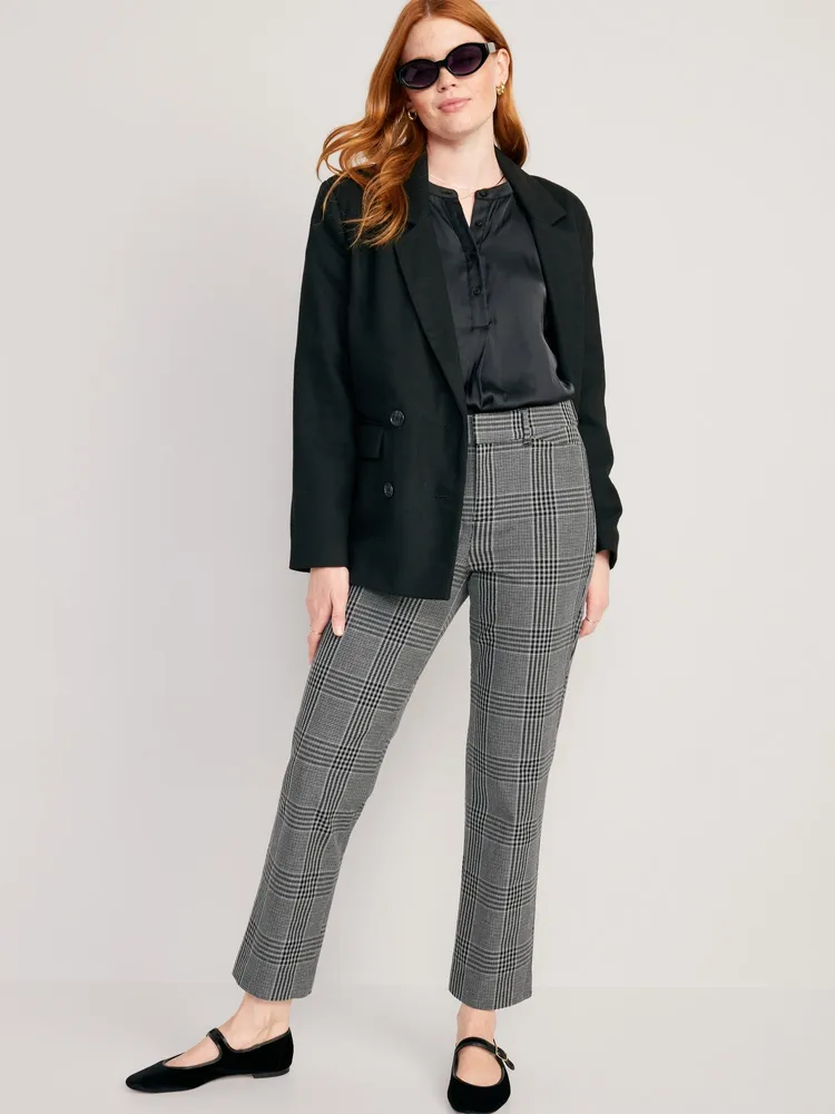 Mid-Rise Heathered Pixie Ankle Pants for Women