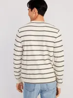Long-Sleeve Striped Rotation T-Shirt for Men