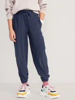 High-Waisted Cloud 94 Soft Go-Dry Jogger Pants for Girls