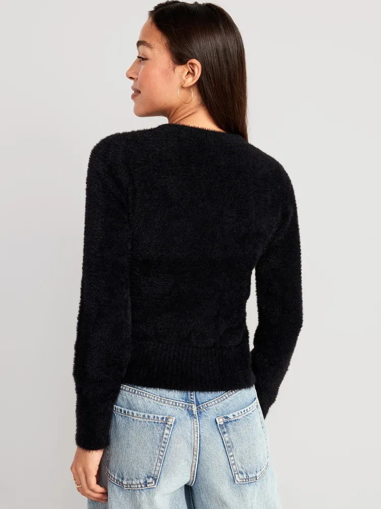 Live-In Open-Front Sweater