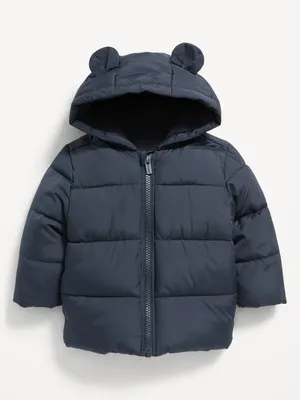 Unisex Water-Resistant Frost Free Critter Puffer Jacket for Baby