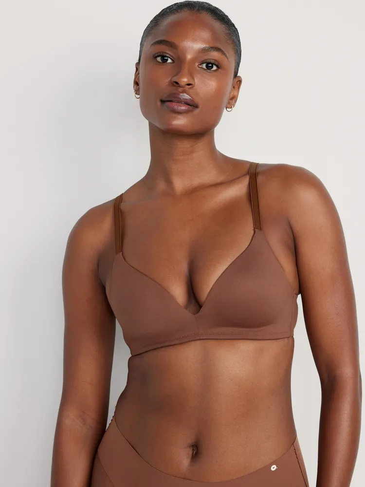 Full-Coverage Molded Wireless Bra