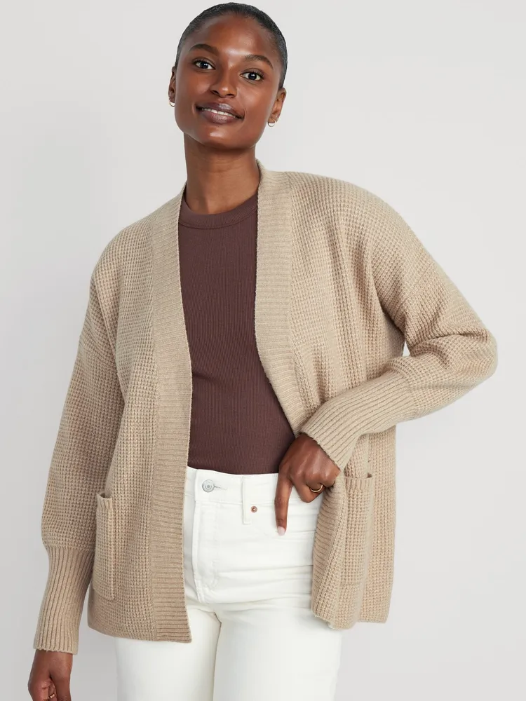 Old Navy SoSoft Waffle-Knit Cocoon Sweater