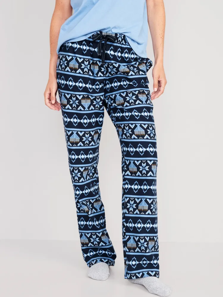 Old Navy Mid-Rise Flannel Pajama Pants for Women