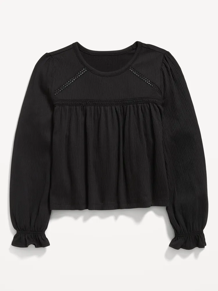 Long Sleeve Lace Top -  Canada
