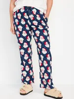 Mid-Rise Flannel Pajama Pants
