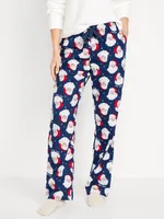 Mid-Rise Flannel Pajama Pants