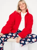 Mid-Rise Flannel Pajama Pants