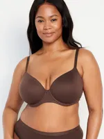 Full-Coverage Underwire Demi Bra