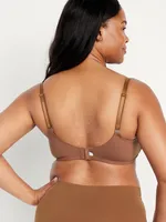 Full-Coverage Underwire Demi Bra