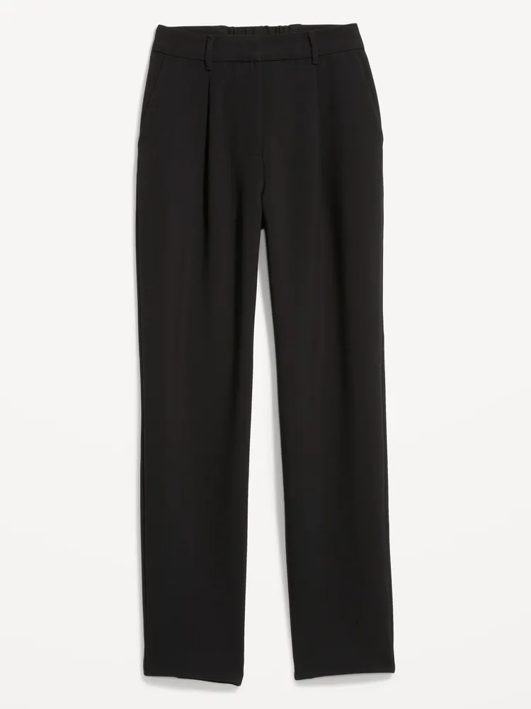 Extra High-Waisted Taylor Trouser Straight Pants