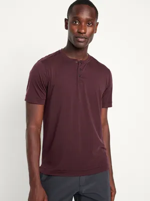 Old Navy Beyond 4-Way Stretch Henley T-Shirt for Men