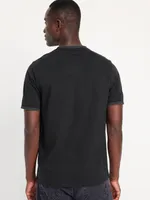 Textured Pique T-Shirt for Men