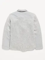 Sweater-Fleece Hybrid Shacket for Boys