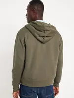 Cozy Sherpa-Lined Zip Hoodie