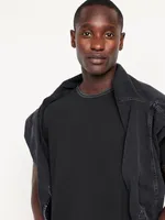Textured Pique T-Shirt for Men