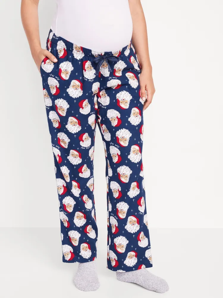 Maternity Matching Flannel Pajama Pants