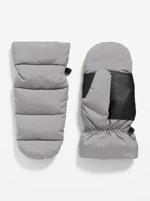 Water-Resistant Puffer Snow Mittens