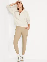 High-Waisted PowerSoft Cargo Joggers