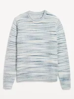 Space-Dye Crew-Neck Sweater