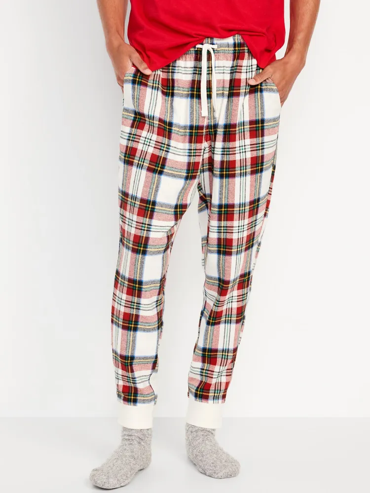 Flannel Jogger Pajama Pants