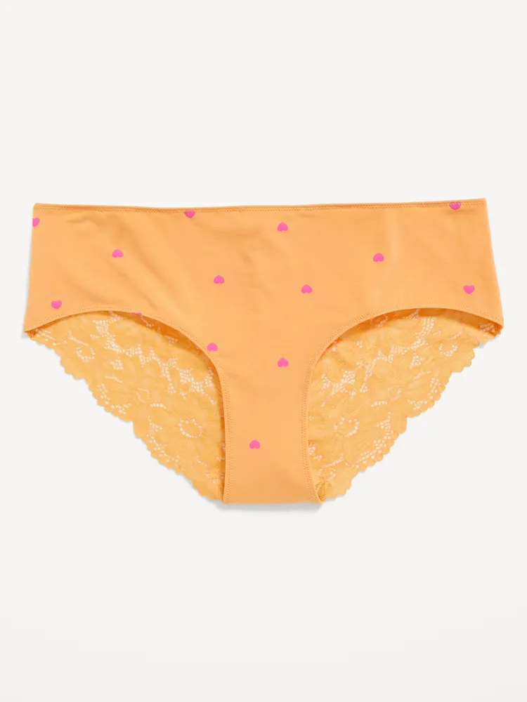 Old Navy Mid-Rise Lace-Back Hipster Underwear for Women