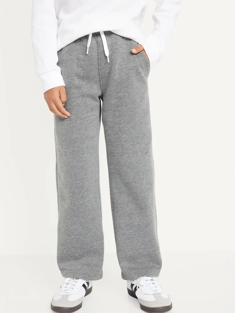 Straight Fleece Sweatpants for Boys