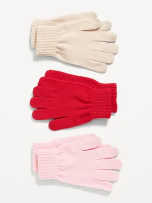 Text-Friendly Gloves 3-Pack for Women