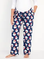 Maternity Matching Flannel Pajama Pants