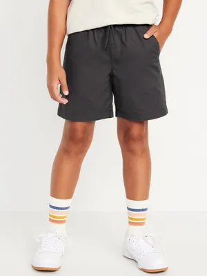 Twill Non-Stretch Jogger Shorts for Boys