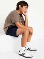 Twill Shorts for Boys Above Knee